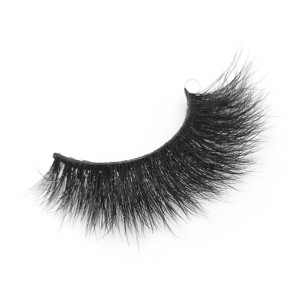 Wholesale Price for Free Sample 3D Mink Fur Strip Lashes with Customized Box in the Uk YY85